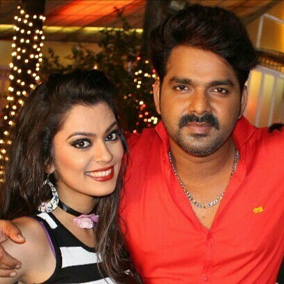 Nidhi Jha and Pawan Singh Image